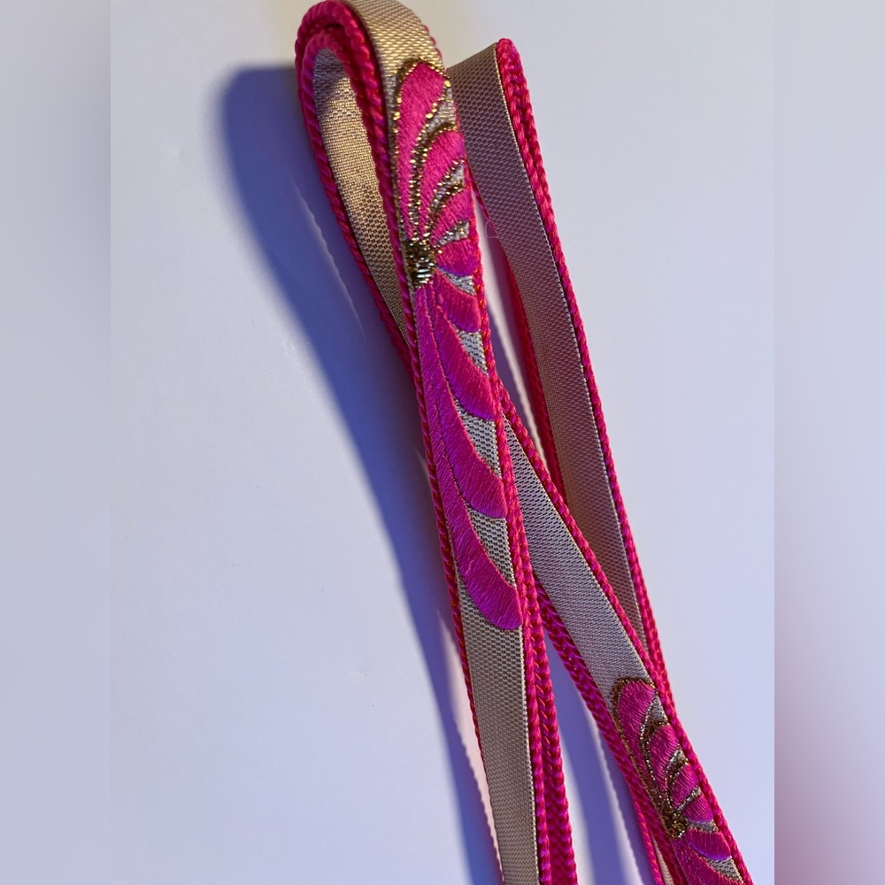 Obijime pink/gold